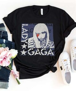Depop Lady Gaga Graphic T-Shirt