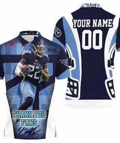 Derrick Henry 22 Super Bowl 2021 Afc South Division Super Bowl 2021 Personalized 3D All Over Print Polo Shirt
