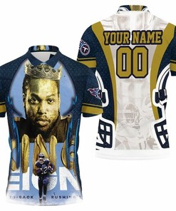 Derrick Henry King 22 Tennesee Titans Afc South Champions Super Bowl 2021 Personalized 3D All Over Print Polo Shirt