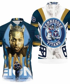 Derrick Henry King #22 Tennessee Titans Afc South Division Champions Super Bowl 2021 3D All Over Print Polo Shirt