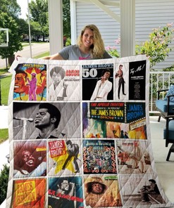 Design James Brown Albums Ver Collection Quilt Blanket Bedding Set