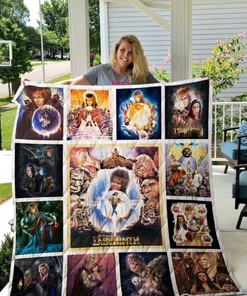 Design Labyrinth For Fans Quilt Blanket Bedding Set