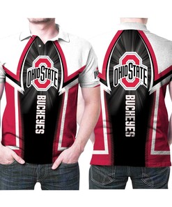 Design Ohio State Buckeyes Nfl American Football Team Logo 3D All Over Print Polo Shirt