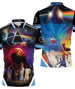 Design Pink Floyd Women Back Cover 3D All Over Print Polo Shirt