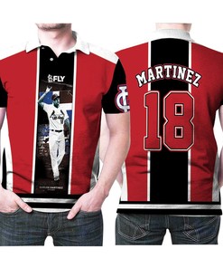 Design St Louis Cardinals Carlos Martinez 18 Legend Player Mlb Baseball Team Carlos Martinez Lovers Polo Shirt