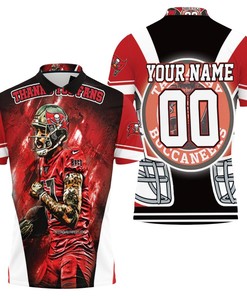 Design Tampa Bay Buccaneers 2021 Nfl Champs Thank You Fan Personalized 3D All Over Print Polo Shirt