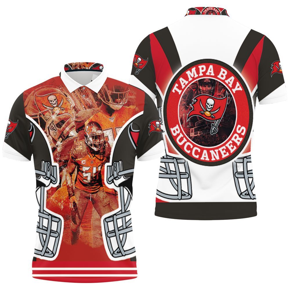 Design Tampa Bay Buccaneers Nfc South Division Champions South Super Bowl 2021 3D All Over Print Polo Shirt