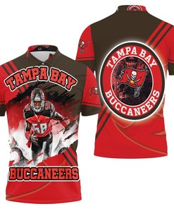 Design Tampa Bay Buccaneers Shaquil Barrett 58 Super Bowl Champions 3D All Over Print Polo Shirt