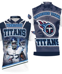 Design Tennessee Titans Logo Super Bowl 2021 Afc South Division Champions 3D All Over Print Polo Shirt