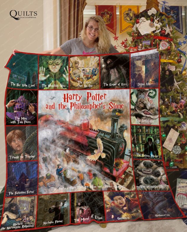 Designs Harry Potter And The Philosopher's Stone Quilt Blanket Bedding Set