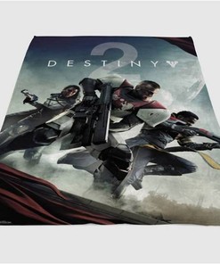 Destiny 2 Cover Sherpa Fleece Blanket Gifts for Family, for Couple