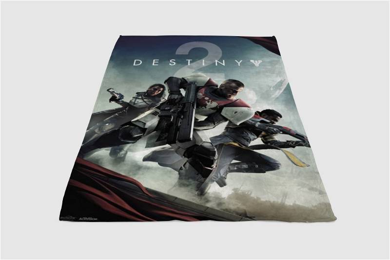 Destiny 2 Cover Sherpa Fleece Blanket Gifts for Family, for Couple