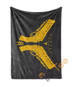 Destiny Hunter Gunslinger Area Limited Edition Sherpa Fleece Blanket Gifts for Family, for Couple
