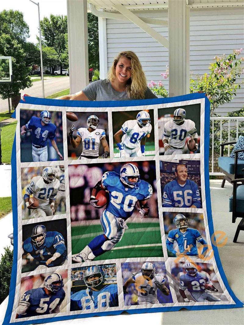 Detroit Legends Quilt Blanket Bedding Set