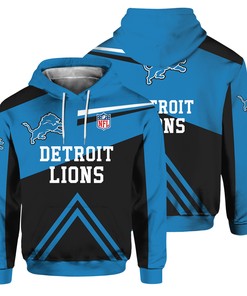Detroit Lions Hoodie Cute Zip Hoodie Gifts for Fans