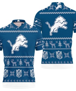 Detroit Lions Nfl Ugly Sweatshirt Christmas 3d Polo Shirt All Over Print Shirt 3d T-shirt