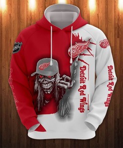 Detroit Red Wings Hoodie Ultra Death Graphic Gift for Halloween