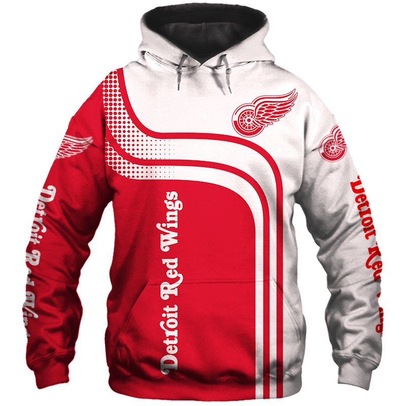 Detroit Red Wings Hoodie Zip Hoodie Pullover Gift for Fans