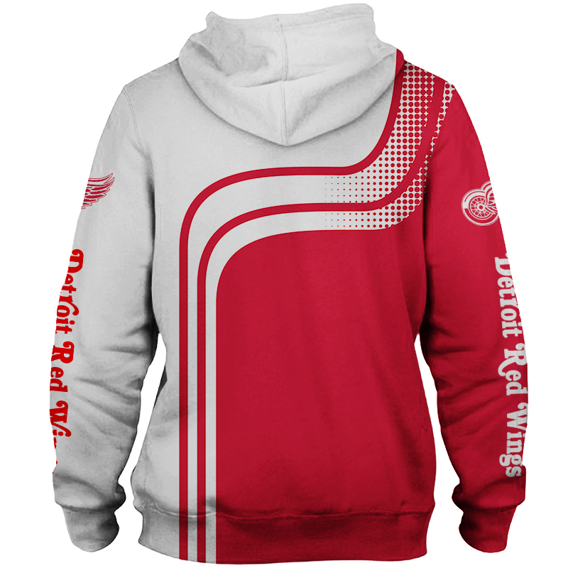 Detroit Red Wings Hoodie Zip Hoodie Pullover Gift for Fans - Image 3