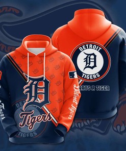 Detroit Tigers Custom Sport All Over Print Hoodie 3D