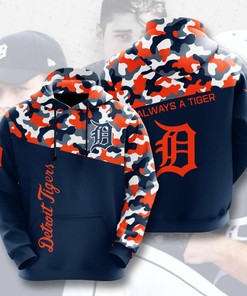 Detroit Tigers Custom Sport All Over Print Hoodie 3D 3