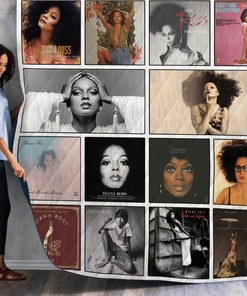 Diana Ross Albums Combine Quilt Blanket Bedding Set