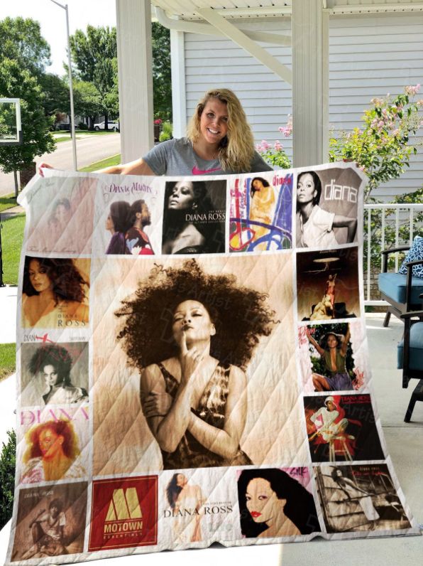 Diana Ross Collection Love Quilt Blanket Bedding Set