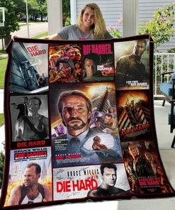 Die Hard Quilt Blanket Bedding Set for Home Décor