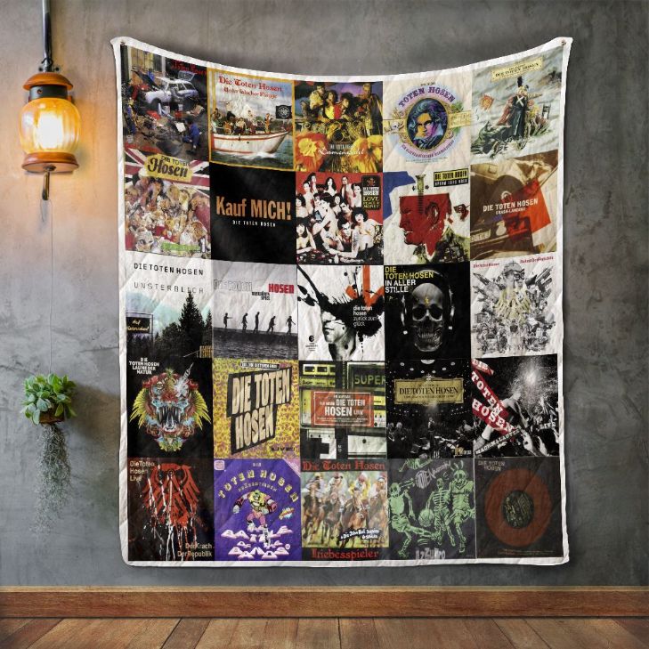 Die Toten Hosen Album Quilt Blanket Bedding Set