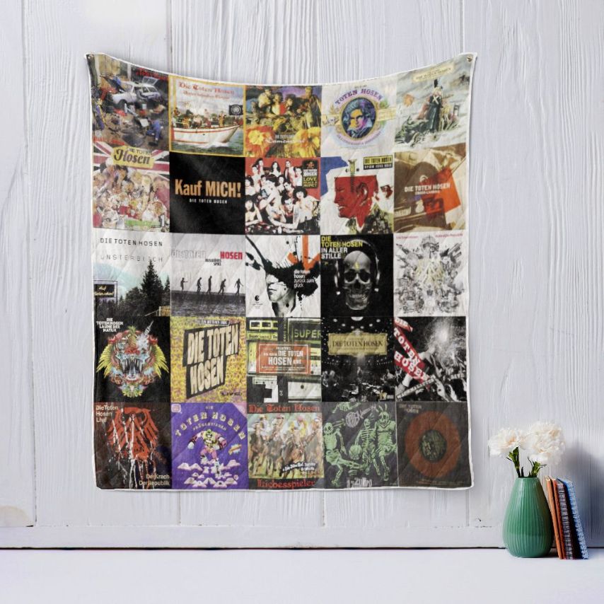 Die Toten Hosen Quilt Blanket Bedding Set for Home Décor