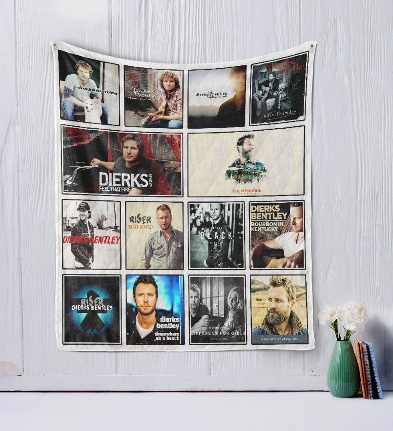 Dierks Bentley Quilt Blanket Bedding Set for Home Décor