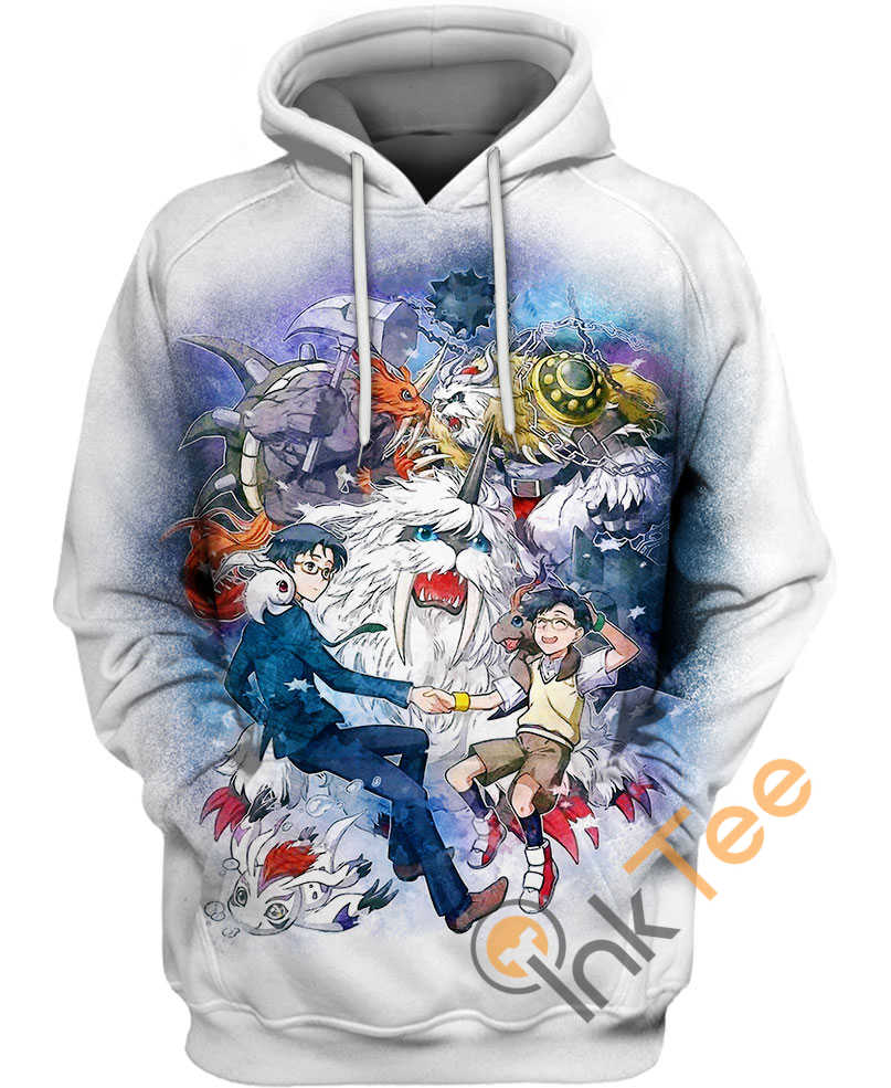 Digimon Honesty Team Hoodie 3D