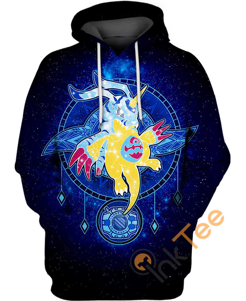 Digimon Starry Sky Hoodie 3D