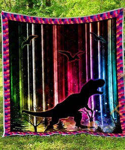 Dinosaur Premium Quilt Blanket Bedding Set