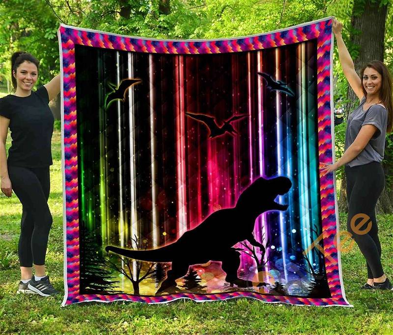 Dinosaur Premium Quilt Blanket Bedding Set
