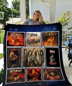 Dio Live Albums Quilt Blanket Bedding Set for Home Décor