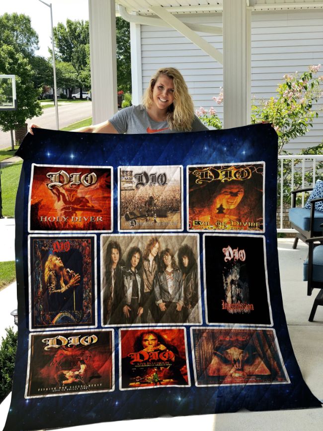 Dio Live Albums Quilt Blanket Bedding Set for Home Décor