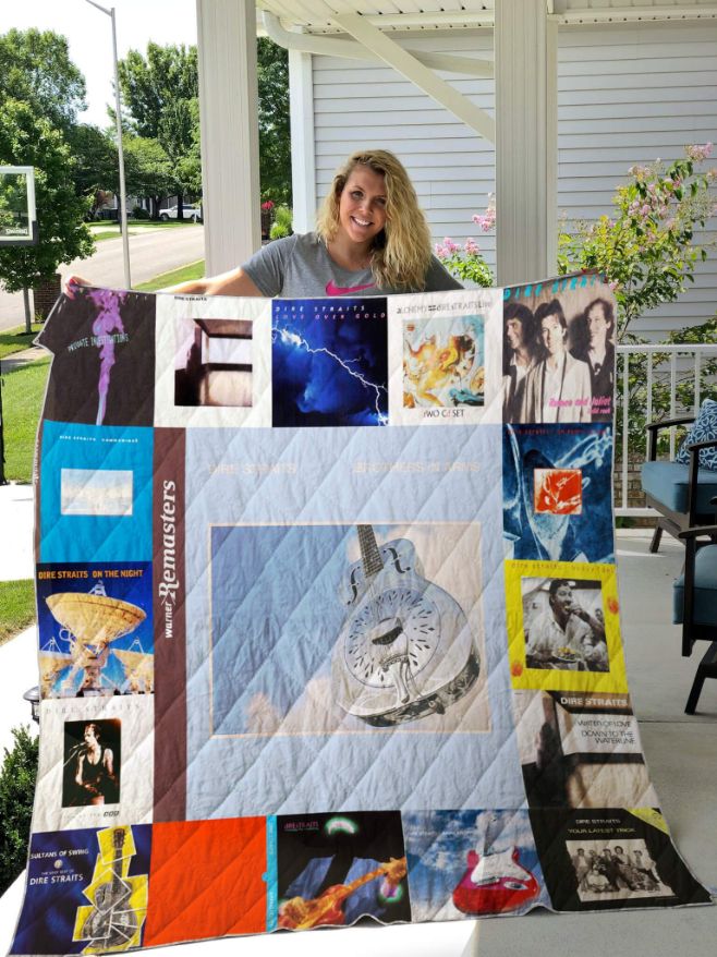 Dire Straits Albums For Fans Collected Quilt Blanket Bedding Set