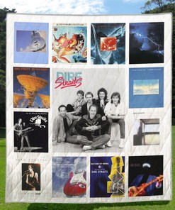 Dire Straits Quilt Blanket Bedding Set for Home Décor