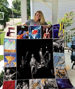 Dire Straits Themed Quilt Blanket and Bedding Set with 2 Pillowcases