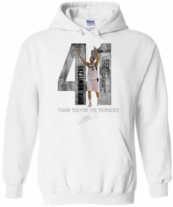 Dirk Nowitzki 1998-2019 Thank You For The Memories Hoodie
