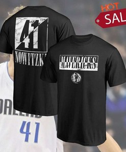 Dirk Nowitzki Dallas Mavericks #41 Name And Number Men'S T-Shirt