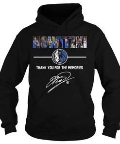 Dirk Nowitzki Thank You For The Memories Hoodie