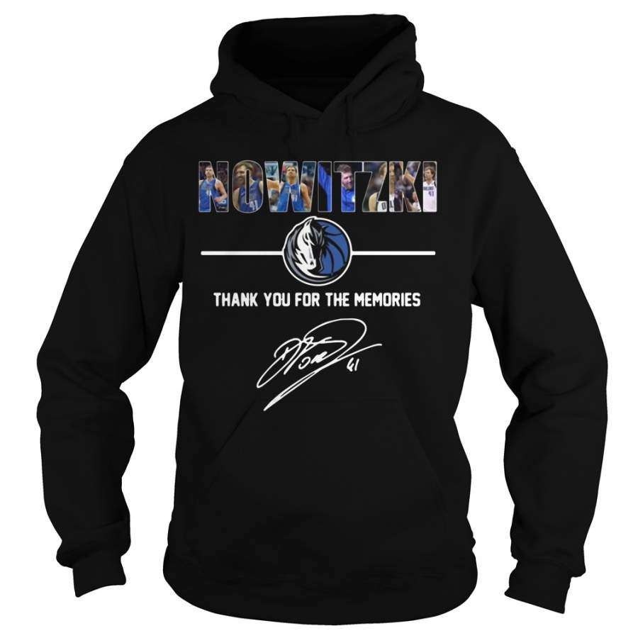 Dirk Nowitzki Thank You For The Memories Hoodie
