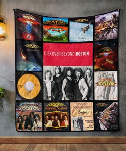 Discover Beyond Boston (Band) Album Quilt Blanket Bedding Set