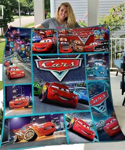 Disney Car Blanket Gift For Fans Cartoon Movie Quilt