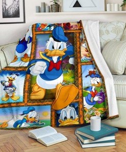 Disney Character Donald Duck Blanket for Home Décor