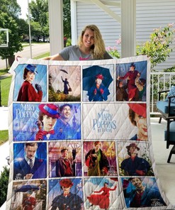 Disney Mary Poppins Return Collected Quitl Blanket