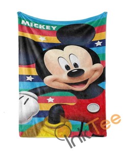 Disney Mickey Mouse Limited Edition Sherpa Blanket Fleece Blanket Funny Gifts
