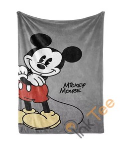 Disney Mickey Mouse Sherpa Blanket Fleece Blanket Funny Gifts